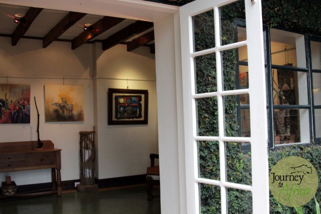 Art Gallery in the main lounge area. They offer shipping to your home. 